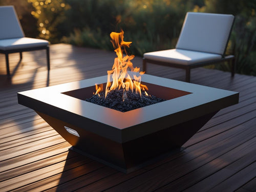 Modern Outdoor Propane Fire Pit