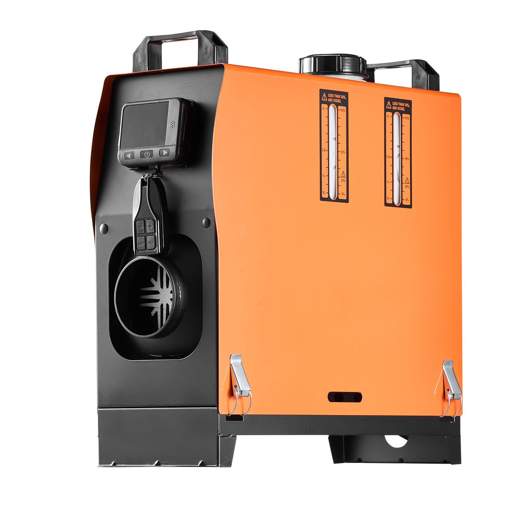 Diesel Air Heater, 8 kW DC12-24V, Fast Heating Diesel Parking Heater with Remote Control and Color Digital Display, Low Noise, Voice Announcement, for RV, Truck, Camper, Van, Boat and Trailer