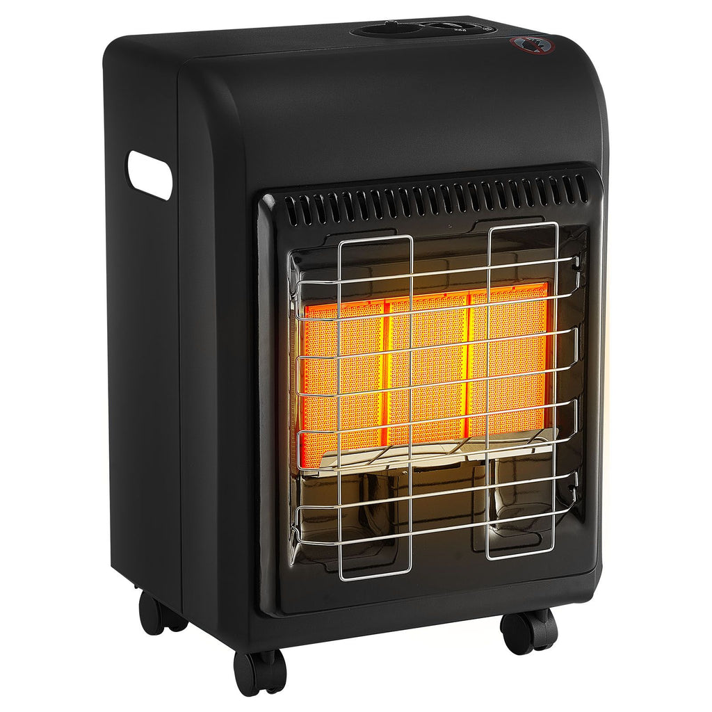 Propane Heater, 6000 to 18000 BTU Propane Cabinet Heater with 3 Modes Temp Settings & Tip-over Protection, Garage Radiator Heat up to 450 Sq.Ft, for Camping,Garage, Patio,Indoor/Outdoor