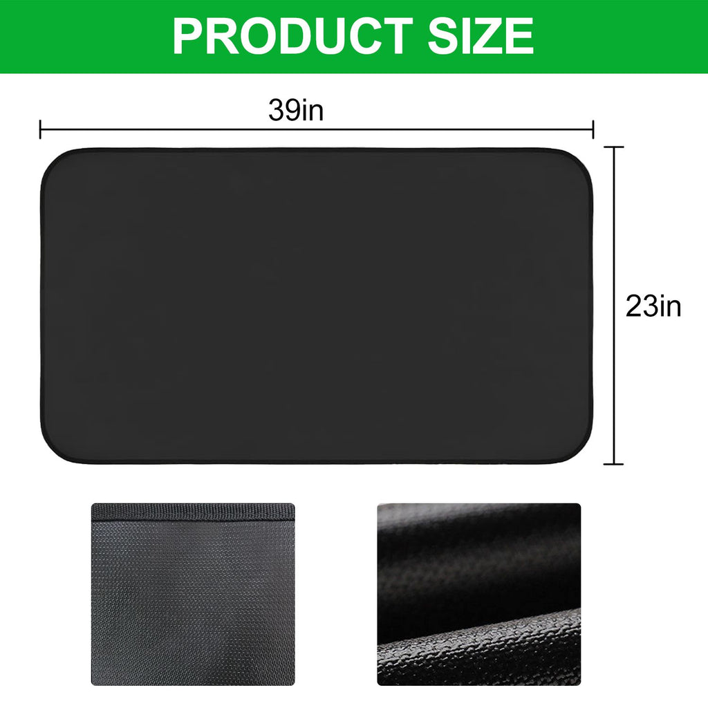 Double-Sided Fireproof Deck and Grill Protector Mat