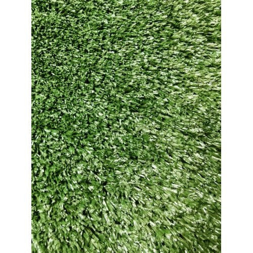 3ft x 32ft Artificial Grass Turf with Drainage Holes, 0.6" Thick Low Pile Fake Lawn Mat with Rubber Backing - Budget-Friendly Indoor Outdoor Pet Grass for Patio, Balcony, Yard, and Garden Decor