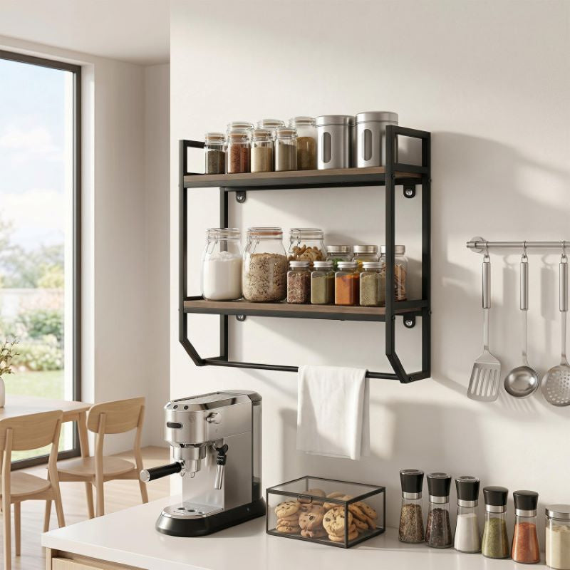 Shelves Wall Mounted for Bedroom/Kitchen/Bathroom Wall Decor