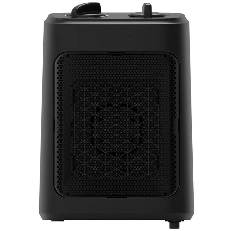 1500W Ceramic Fan-Force Electric Space Heater, Black, New
