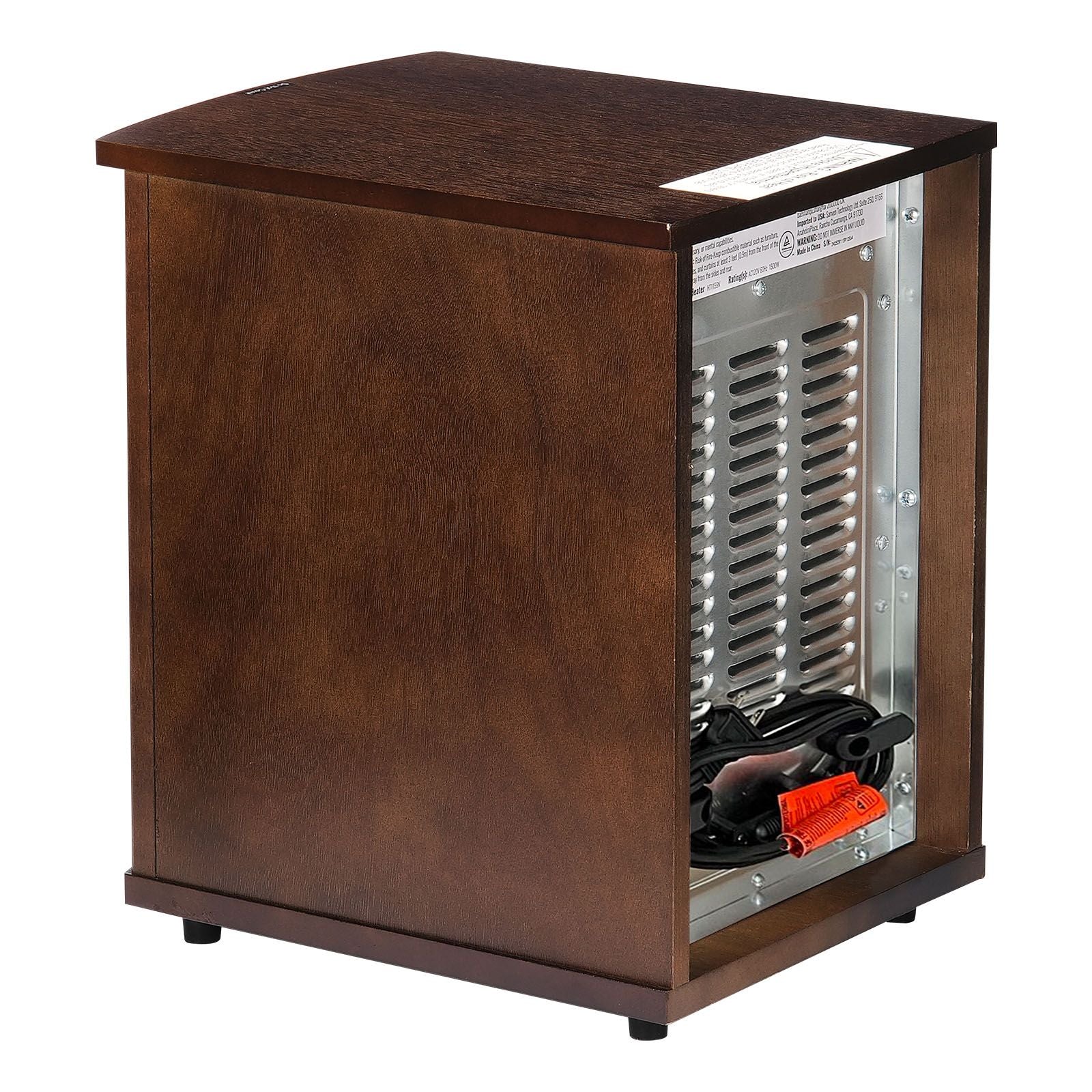 Infrared Heater, 1500W Electric Space Heater with Remote Control, LED Screen & 24H Timer, Multiple Temperature Adjustable for Patio Bedroom,Living Room,Studio,Dining Room