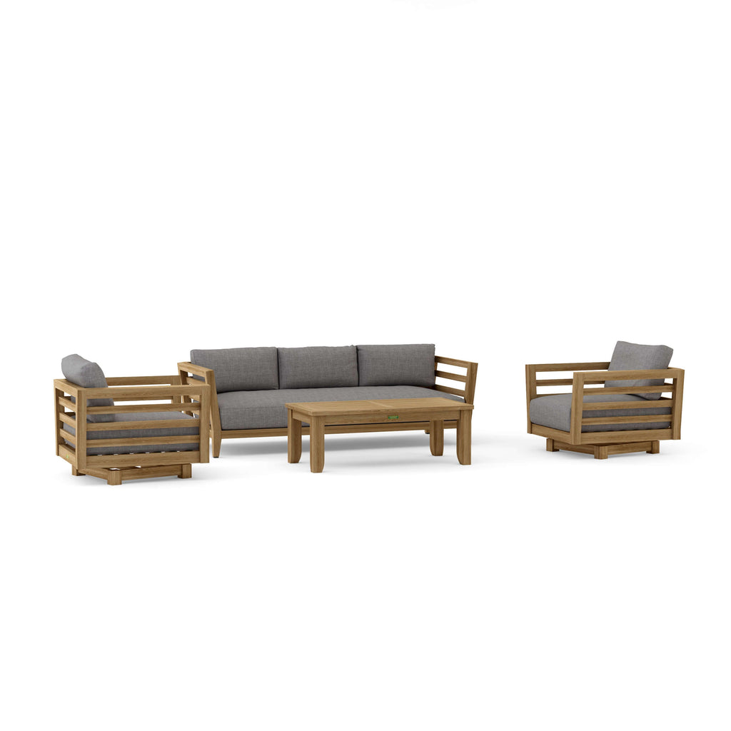 SET-161 Cordona Deep Seating Swivel & Sofa Set