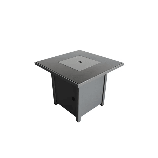 25" H x 30" W Steel Outdoor Fire Pit Table