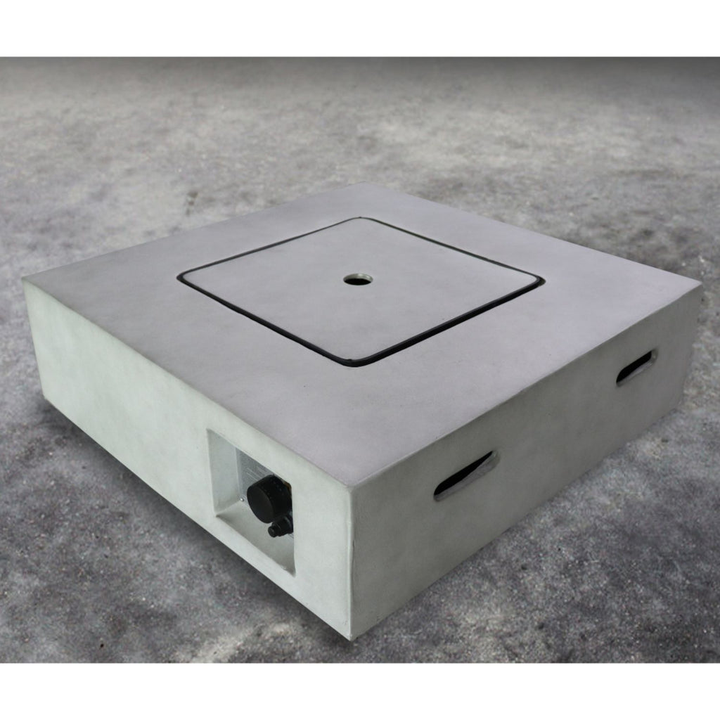 Fiber Reinforced Concrete Propane Gas Fire Pit table