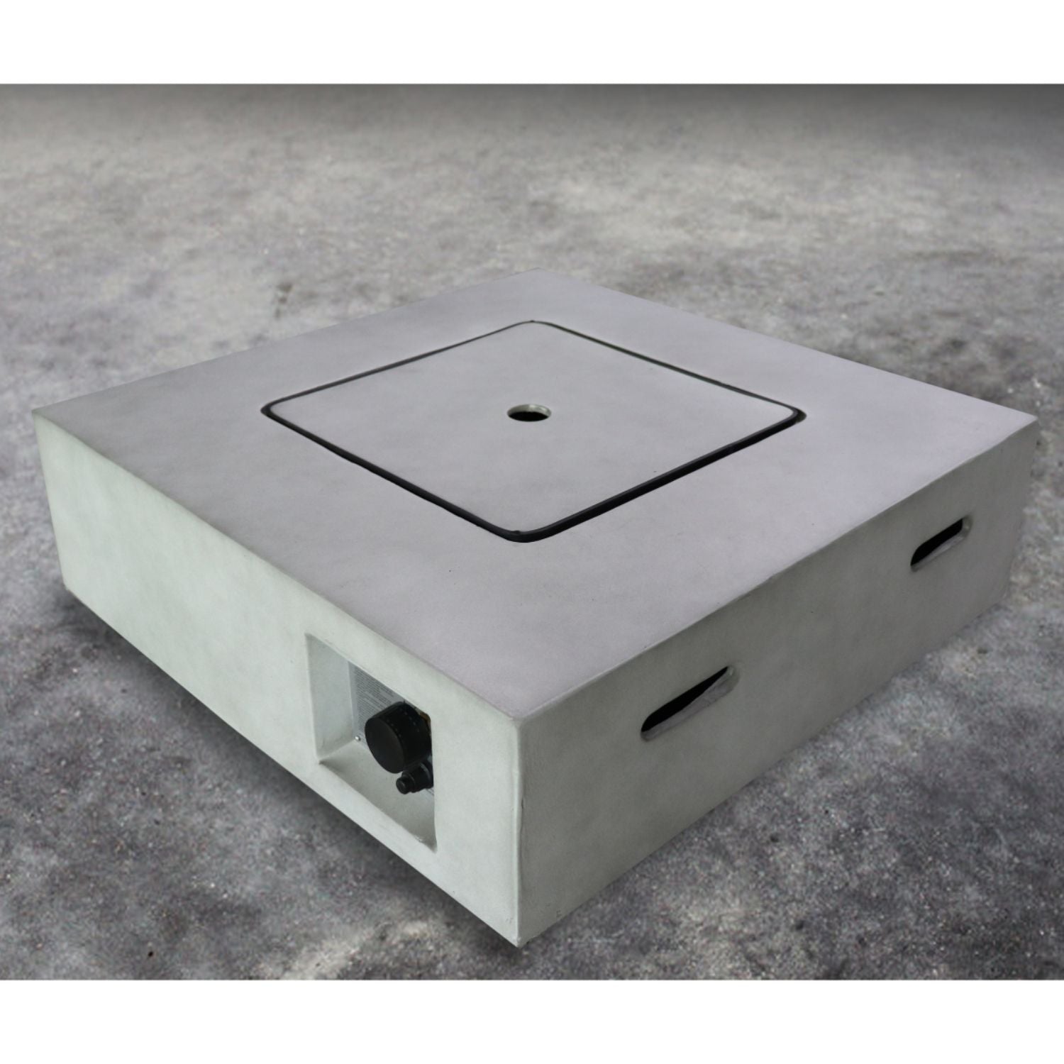 Fiber Reinforced Concrete Propane Gas Fire Pit table