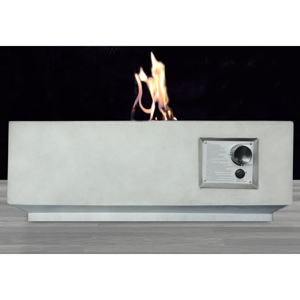 Fiber Reinforced Concrete Propane Gas Fire Pit table