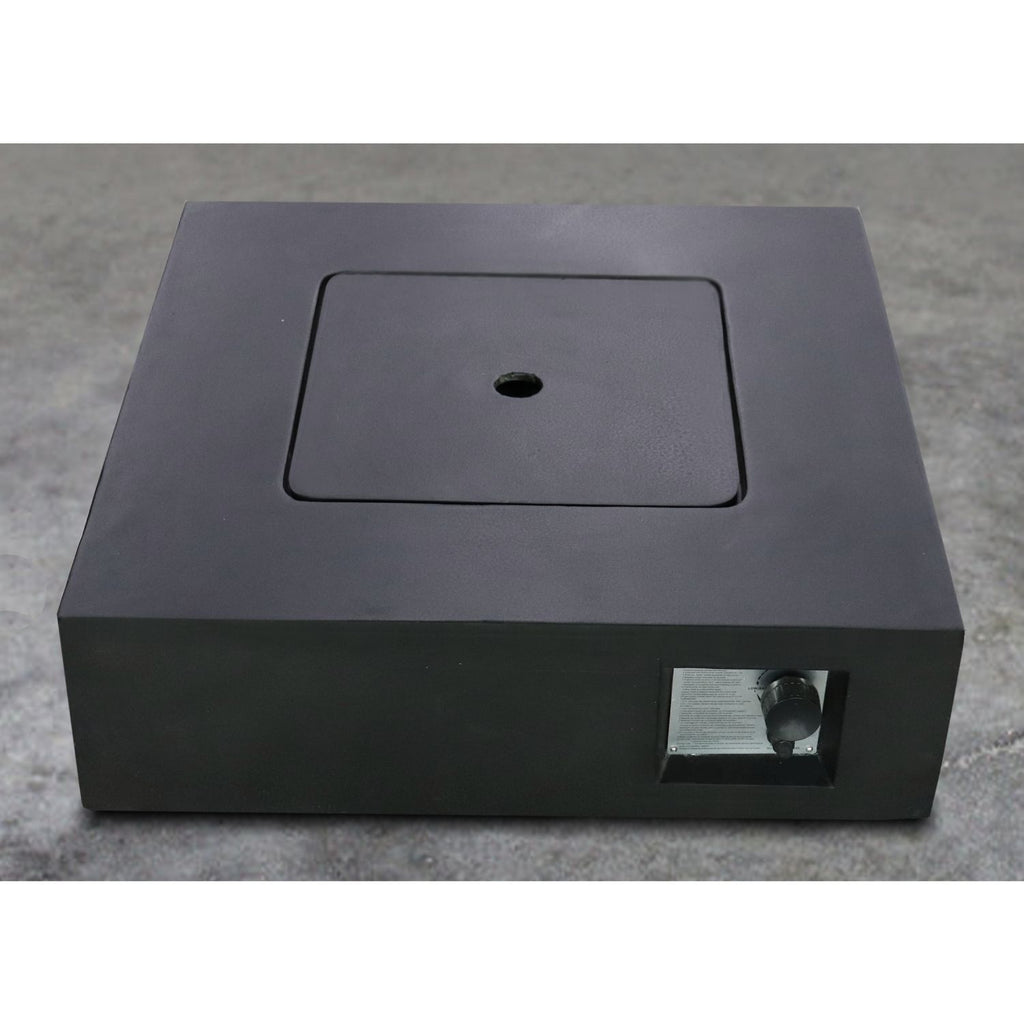 Fiber Reinforced Concrete Propane Gas Fire Pit table