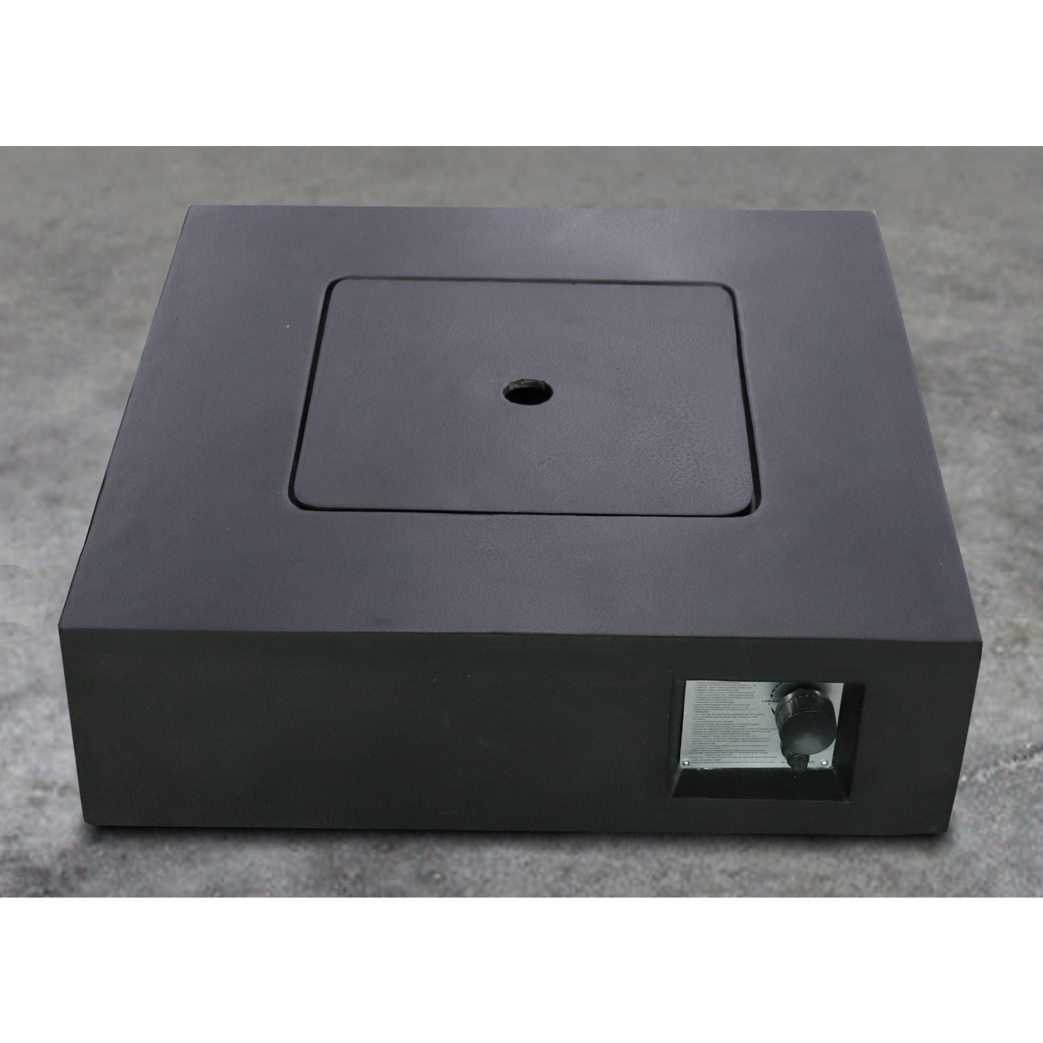 Fiber Reinforced Concrete Propane Gas Fire Pit table