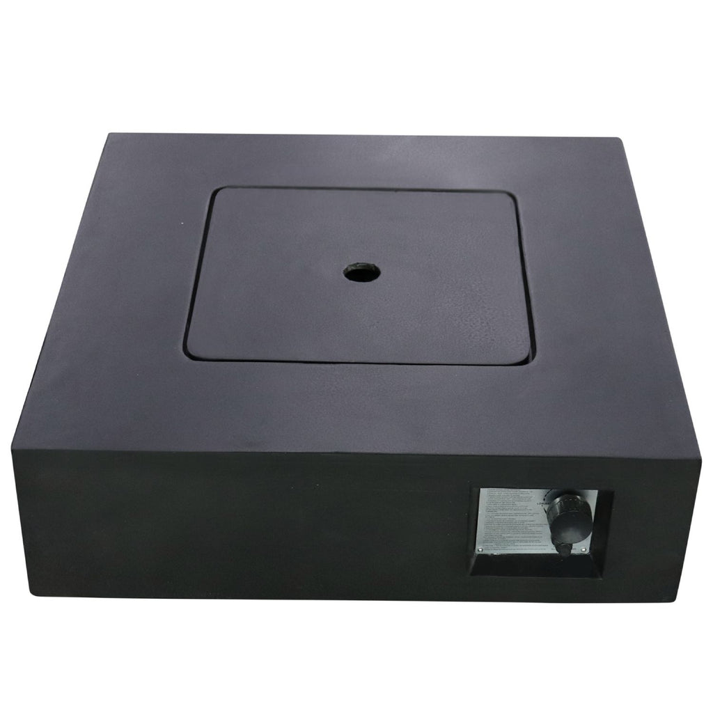 Fiber Reinforced Concrete Propane Gas Fire Pit table