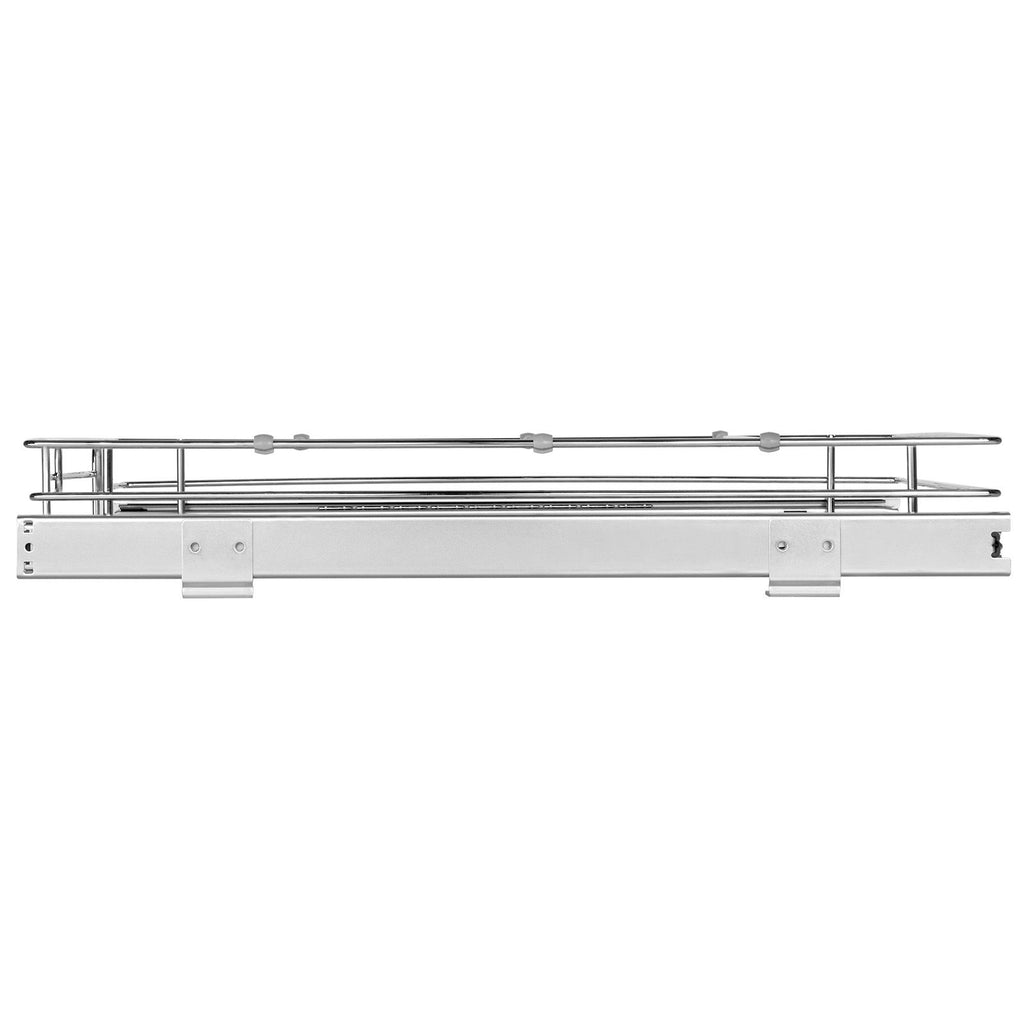 18.5"Wx21"Dx3.5"H Pull Out Cabinet Organizer, Heavy Duty Slide Out Pantry Shelves, Steel Roll Out Drawers, Sliding Drawer Storage for Home Under Sink, 20"Wx22"Dx7"H Install Size for Cabinet