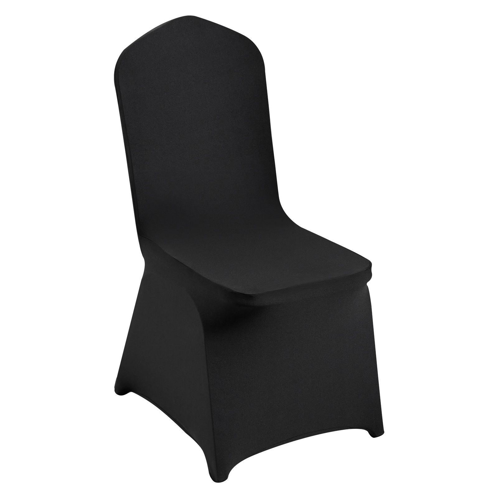 Stretch Spandex Folding Chair Covers, Universal Fitted Chair Cover, Removable Washable Protective Slipcovers, for Wedding, Holiday, Banquet, Party, Celebration, Dining (30PCS Black)