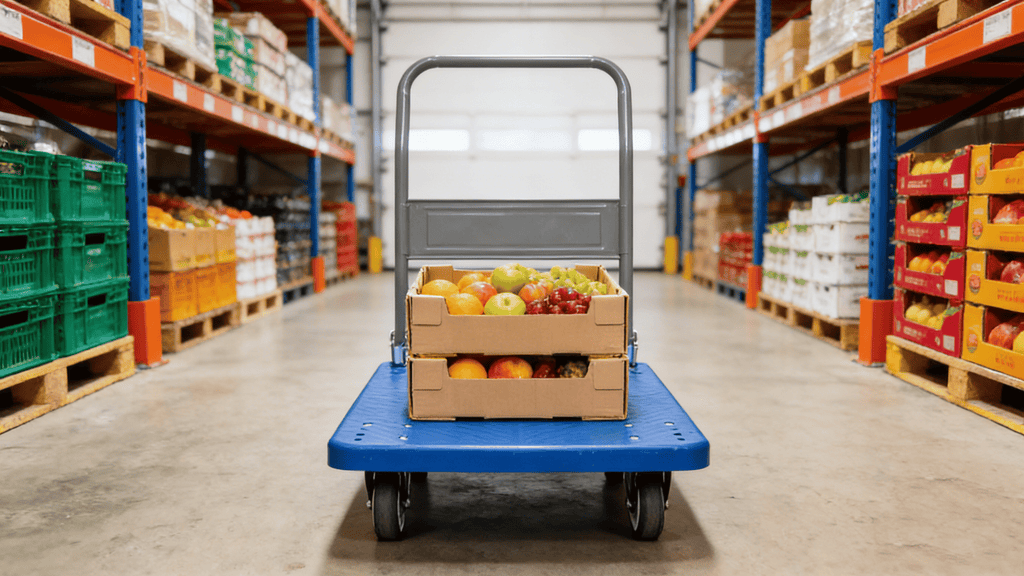 Hand Truck Upgraded Foldable Push Cart Dolly 660 lbs Capacity Moving Platform Hand Truck Heavy Duty Space Saving Collapsible Swivel Push Handle Flat Bed Wagon