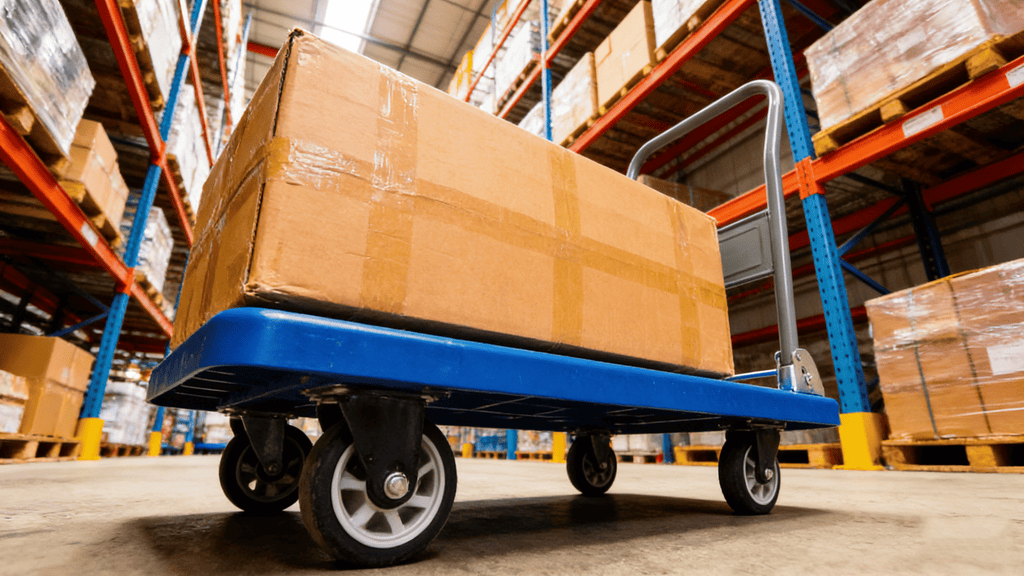 Hand Truck Upgraded Foldable Push Cart Dolly 660 lbs Capacity Moving Platform Hand Truck Heavy Duty Space Saving Collapsible Swivel Push Handle Flat Bed Wagon