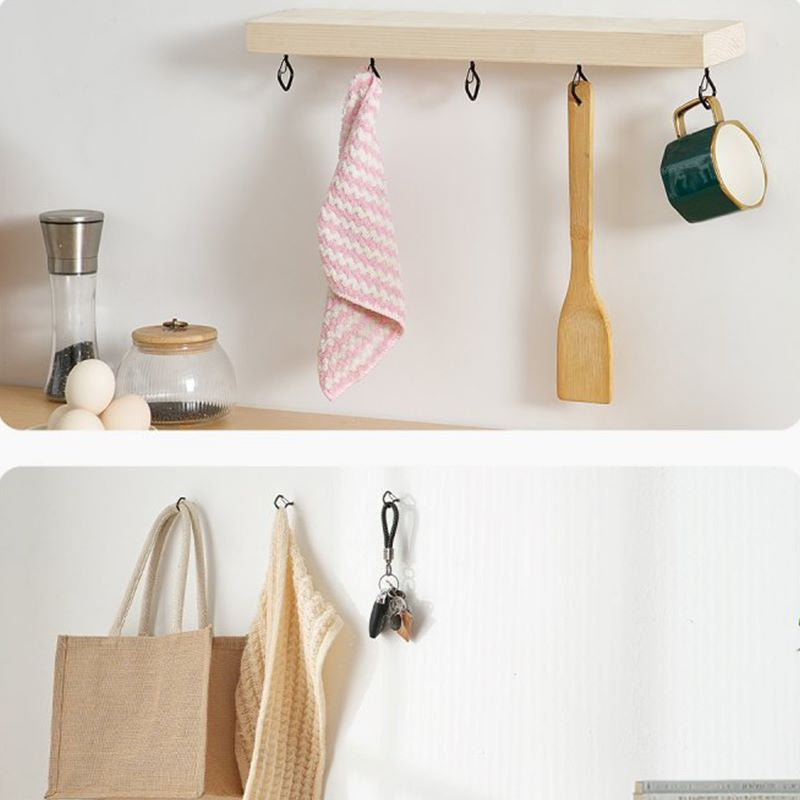 Wall Organizer Storage Hooks for Home Bathroom Kitchen Garage