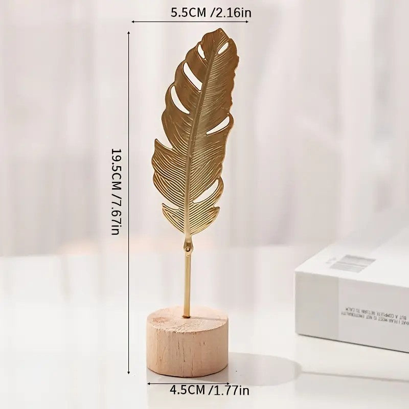 HomeDecorInspo Ginkgo Leaf Metal Decor for Stylish Spaces