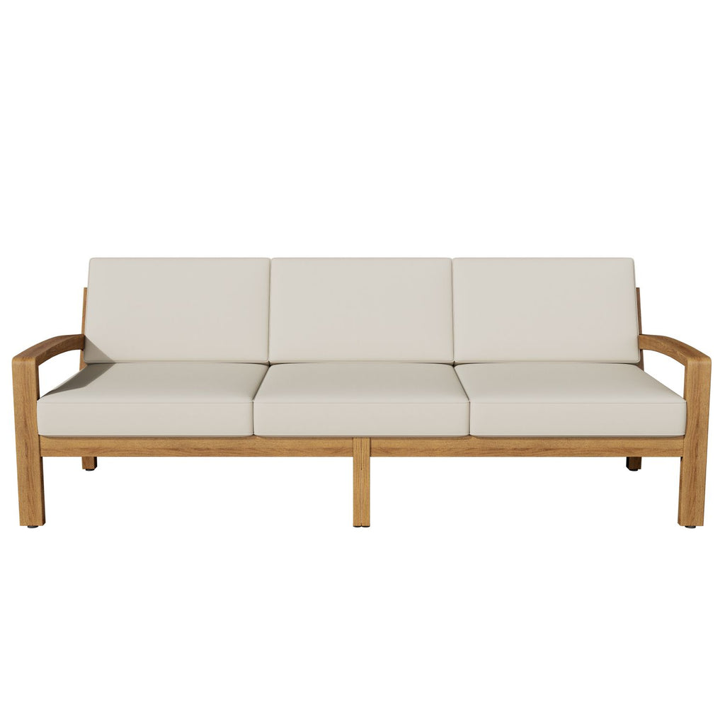 GRENADA L Shape 3pcs Acacia Sectional Patio Sofa Set