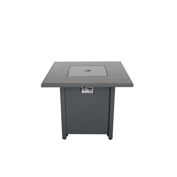 25" H x 30" W Steel Outdoor Fire Pit Table