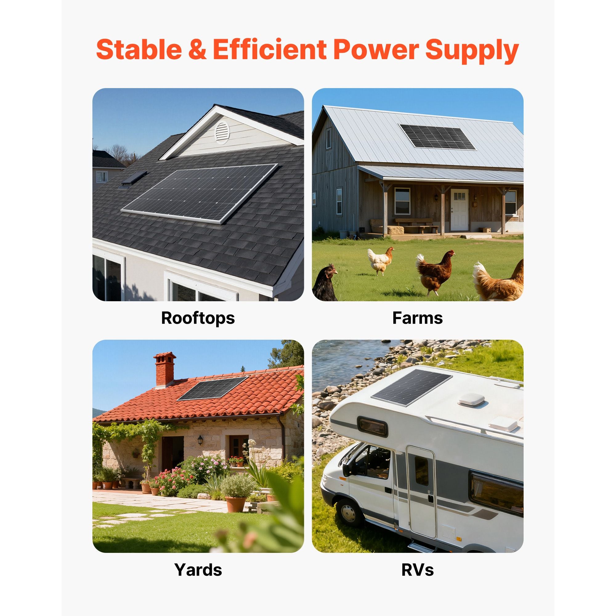 100W Monocrystalline Solar Panel – product image 6