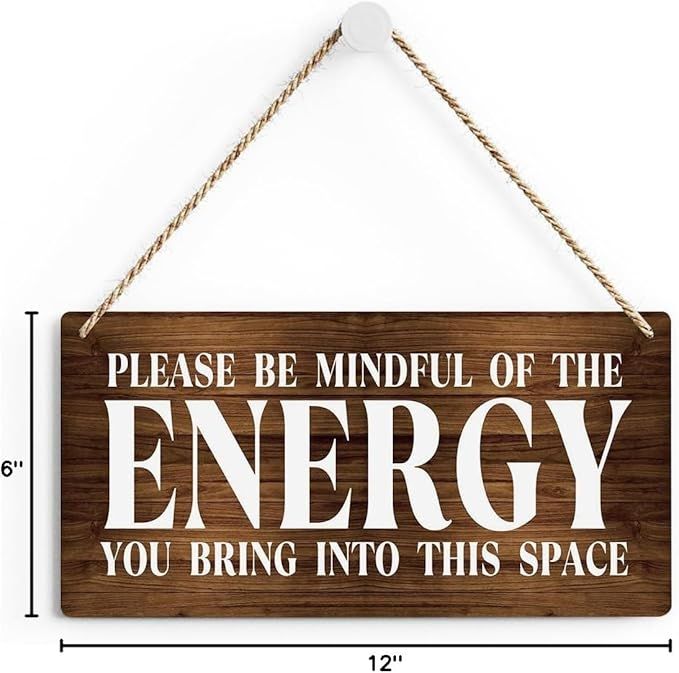 Inspirational Zen Affirmation Wall Plaque