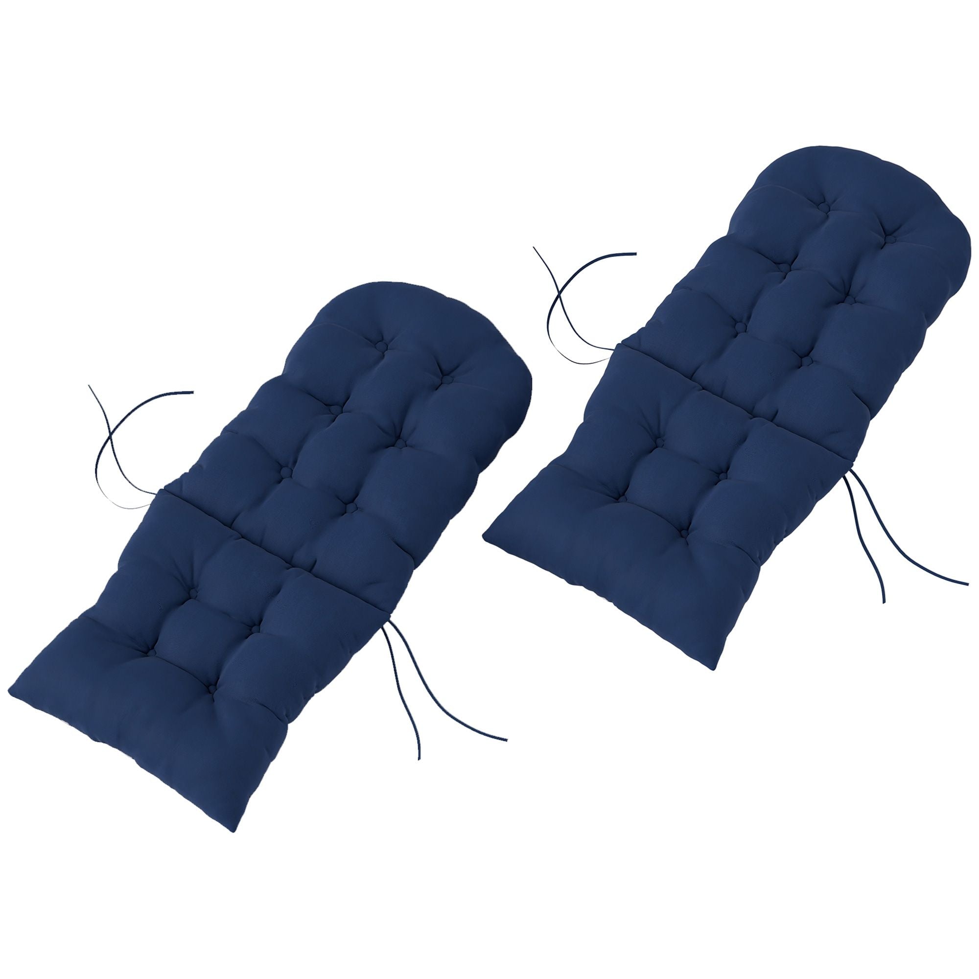 Navy Adirondack Chair Cushions – Set of 2