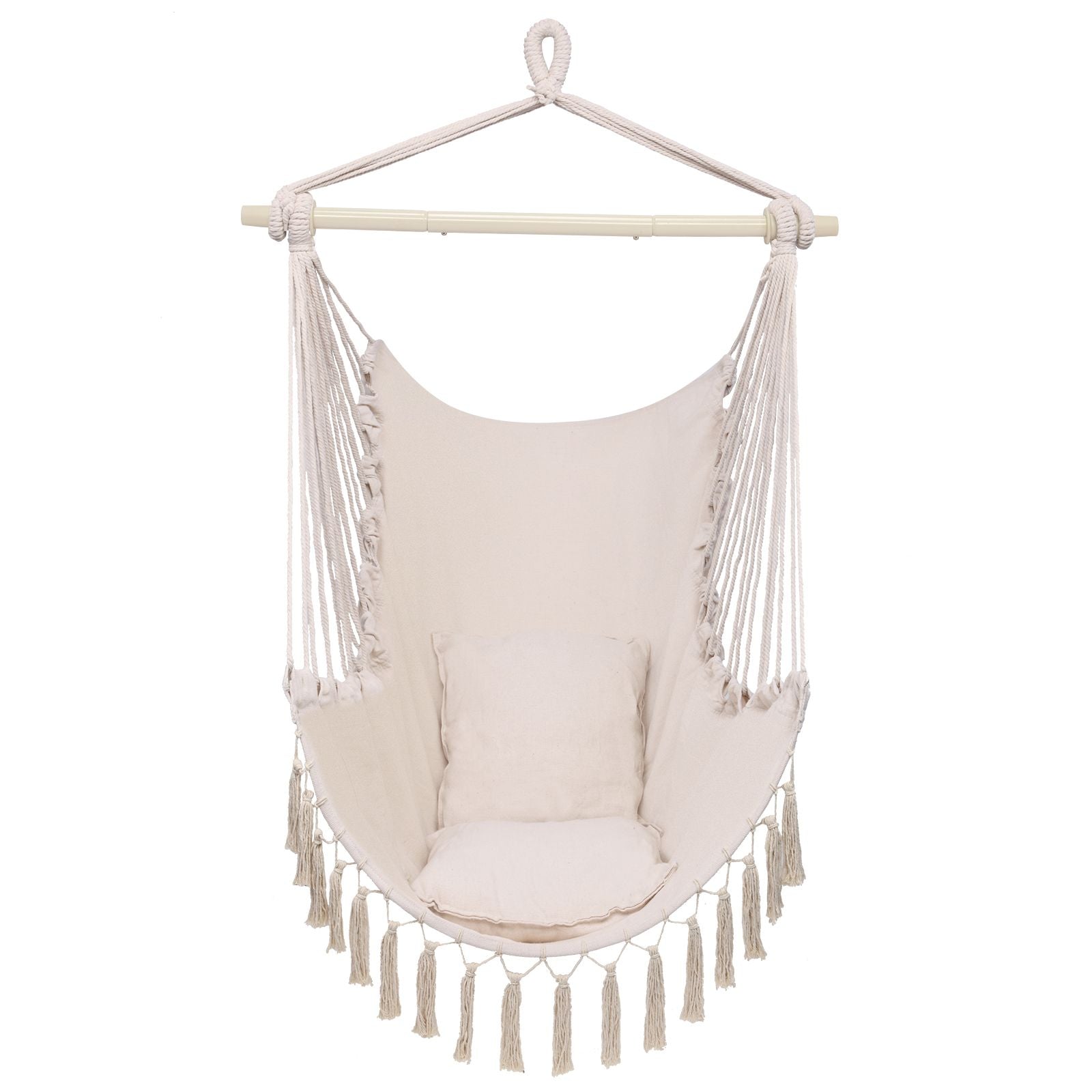 Beige Tassel Hanging Chair – product image 20
