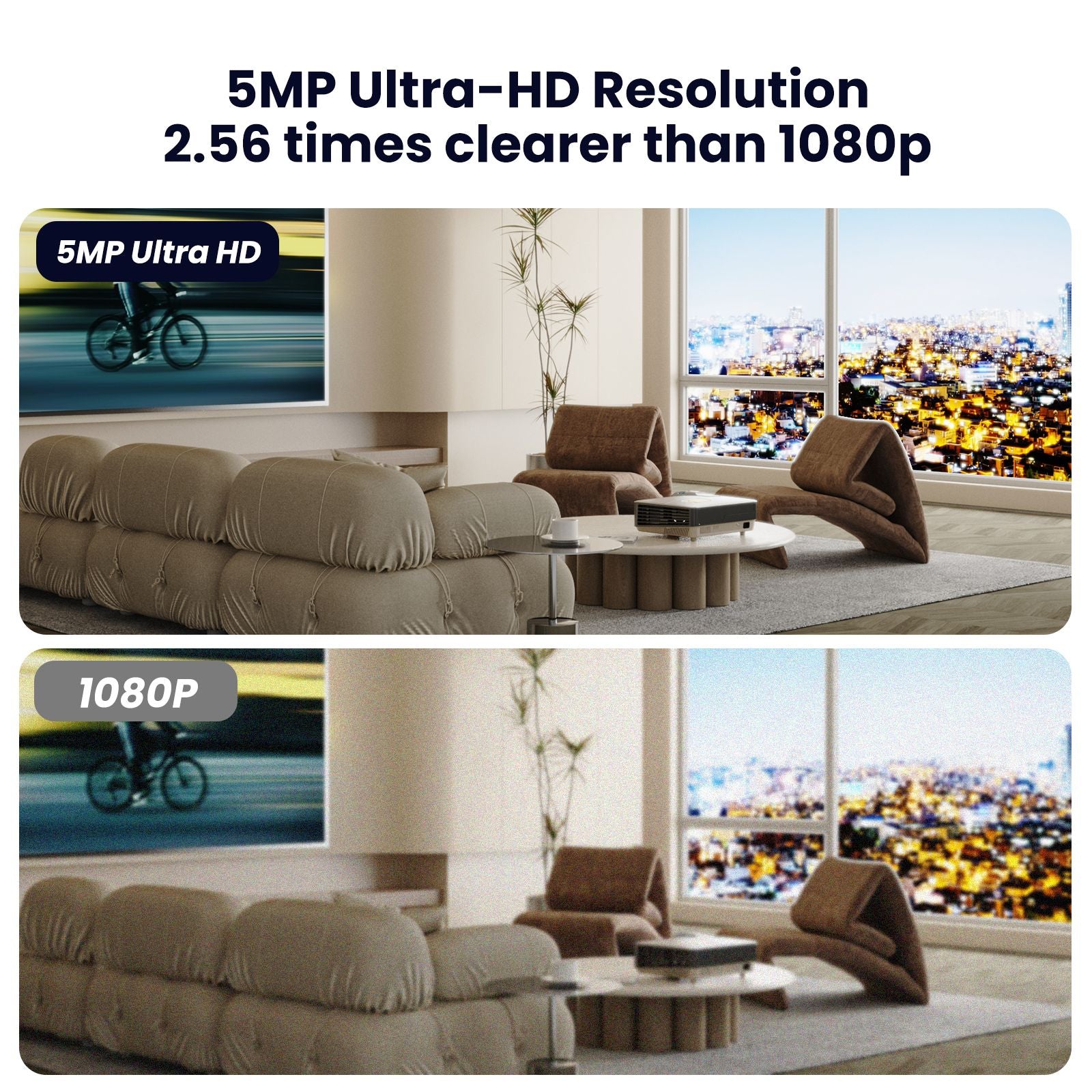 Smart 3K 5MP Indoor Wi-Fi Security Camera – product image 2