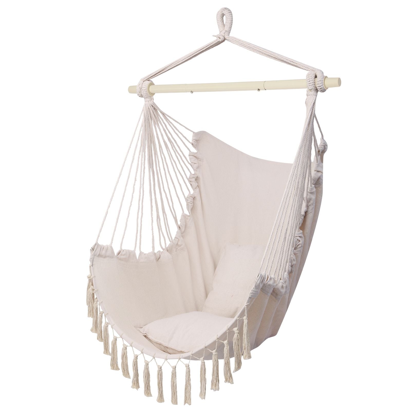 Beige Tassel Hanging Chair – product image 16