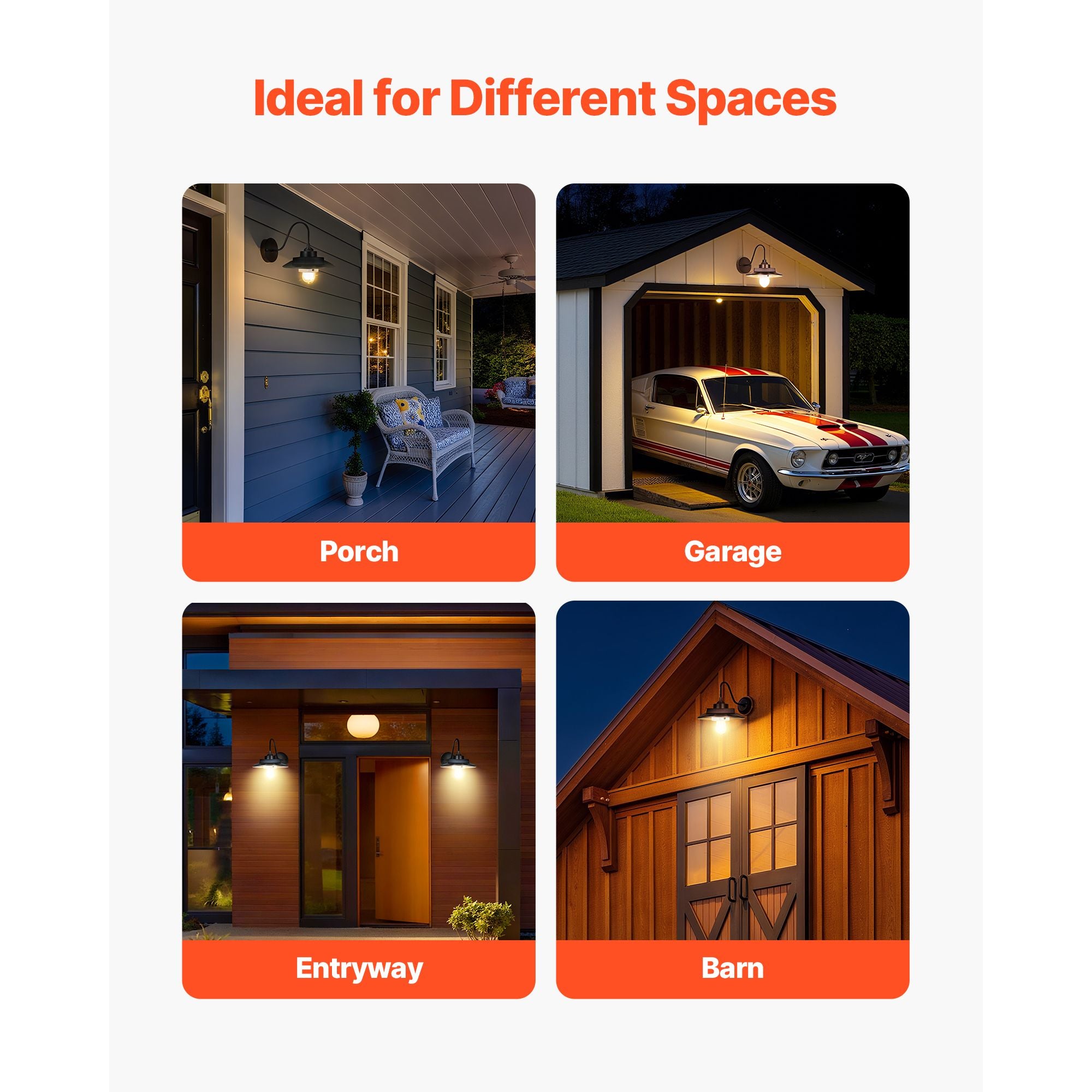 Solar Motion-Sensor Barn Lights – 2 Pack – product image 6