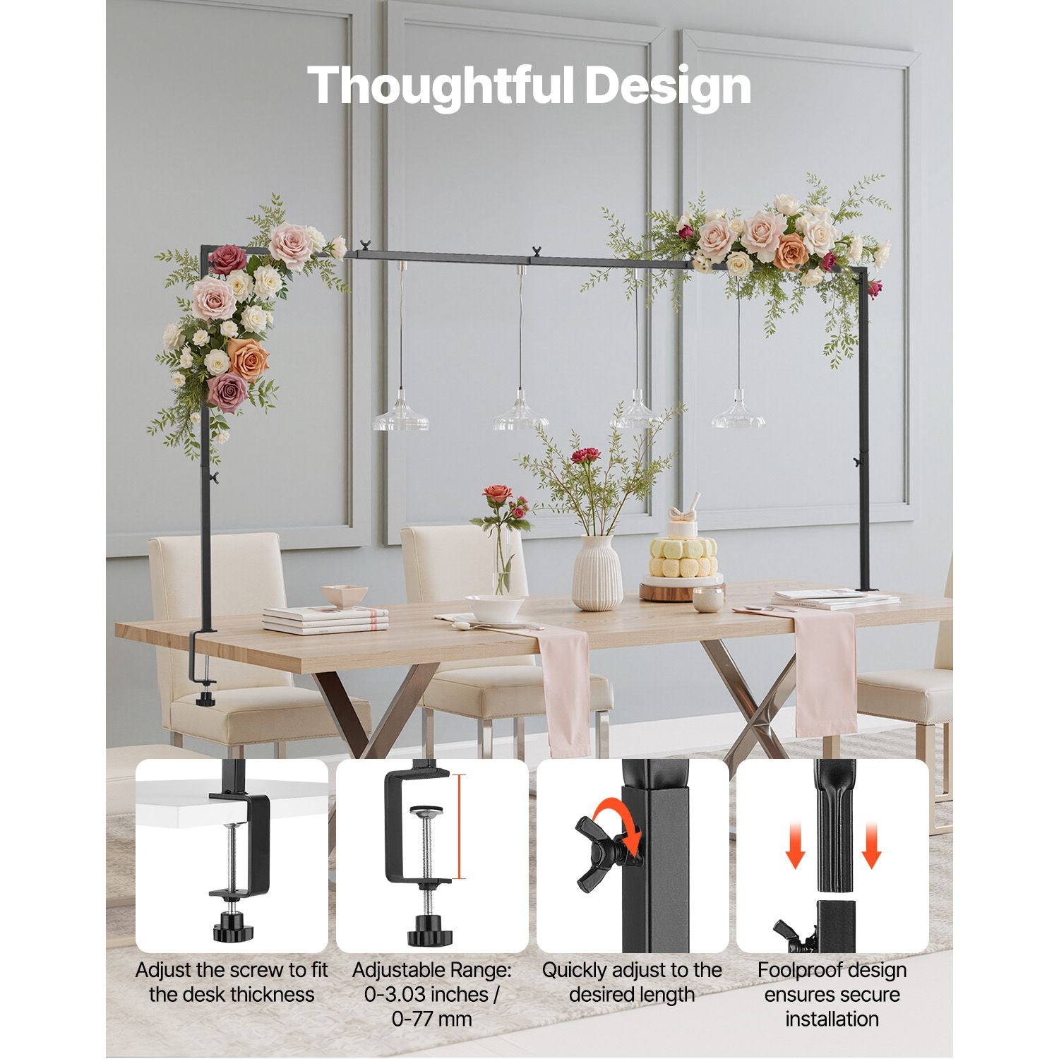 Adjustable Over-the-Table Arch Stand – 2 Pack – product image 4