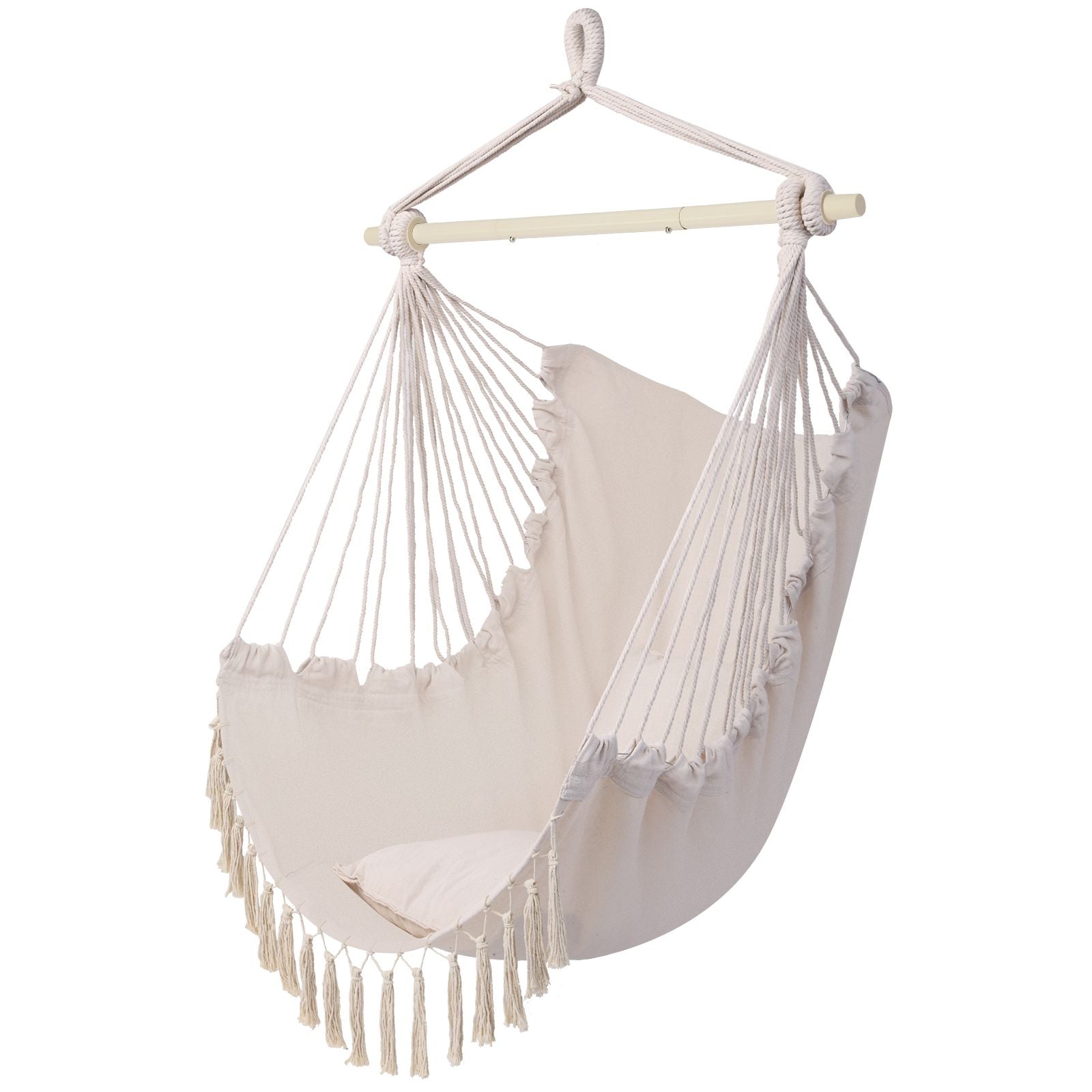 Beige Tassel Hanging Chair – product image 17