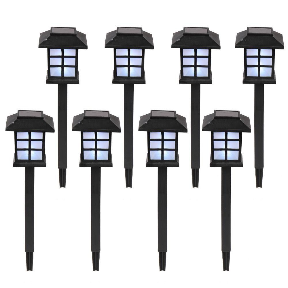 Vintage Solar Hanging Garden Lights – 8 Pack