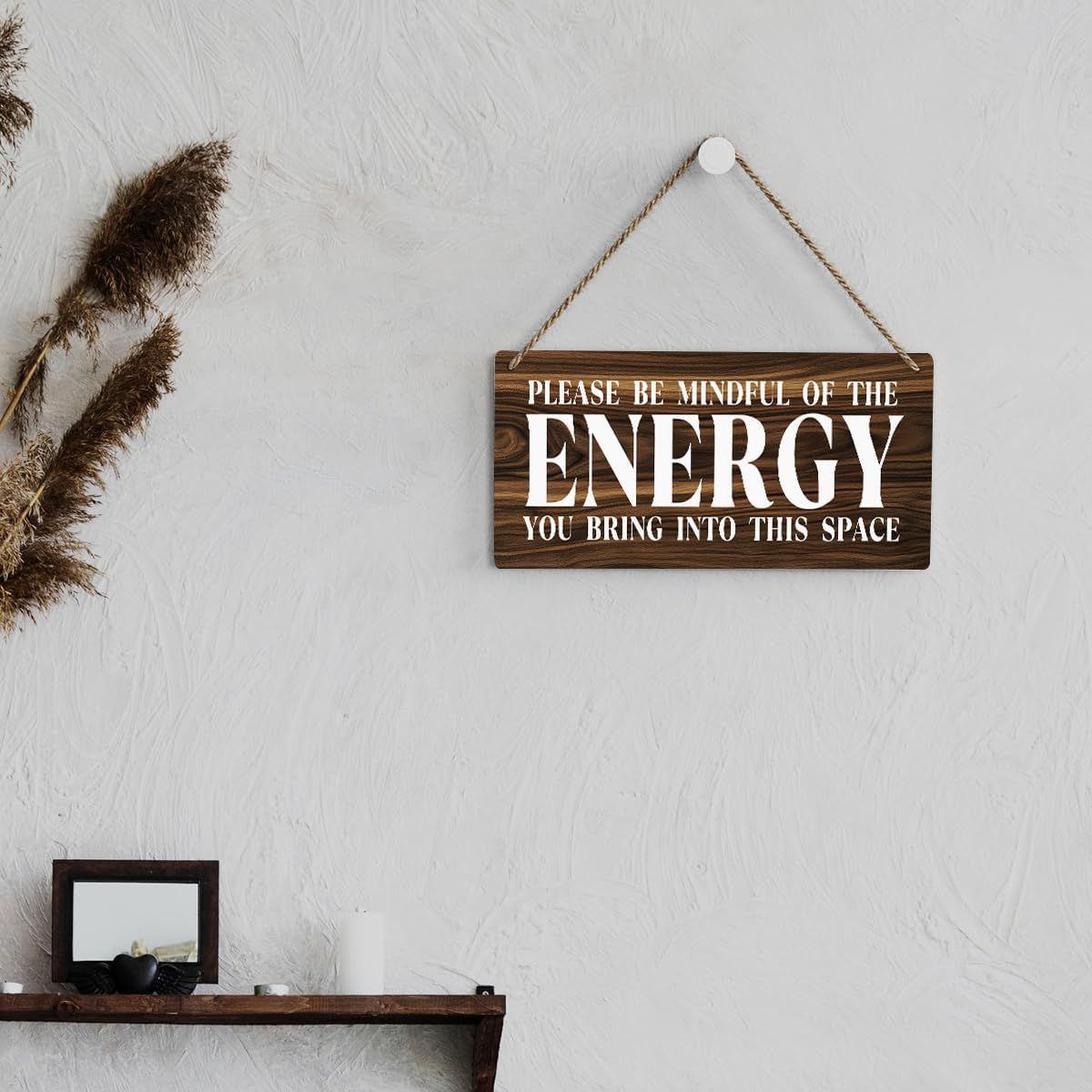 Inspirational Zen Affirmation Wall Plaque – product image 2