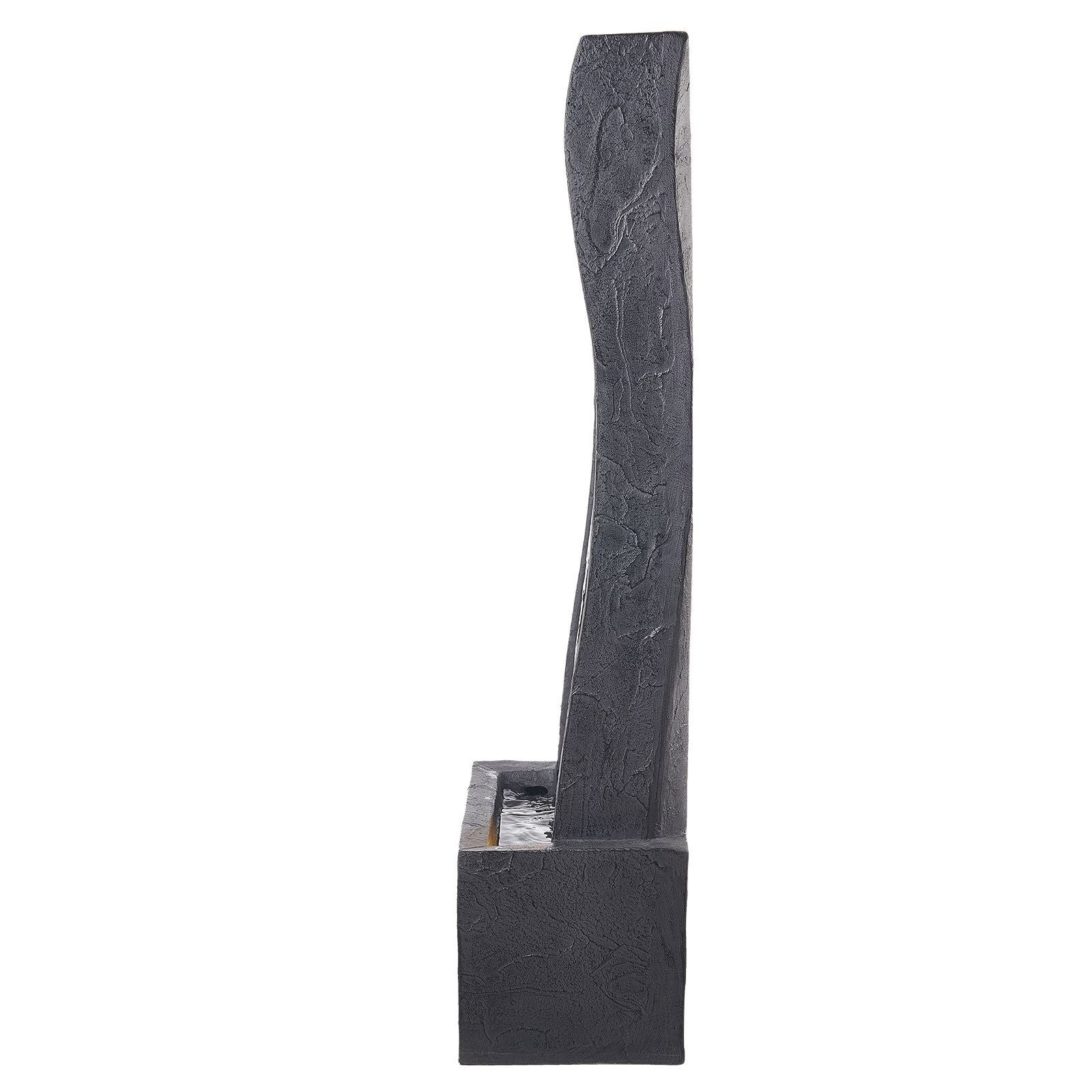38.58-Inch Rock-Style Outdoor Fountain with LED Light – product image 10